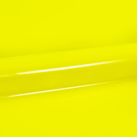 Flex thermocollant Siser Hi-5 satiné H50022 - jaune fluo 90µm 500 mm x 25 m