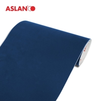 Film de décoration effet velours Aslan CC124 Blue mat 12413CC
