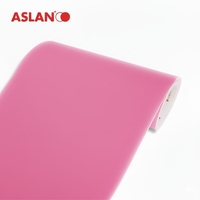 Film de décoration effet velours Aslan CC124 Pink mat 12423CC