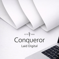 Conqueror Laid Digital est un papier de création premium vergé spécialement développé pour l’impression numérique professionnelle