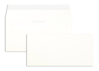 Enveloppe DL Conqueror CX22 Blanc Diamant patte trapeze