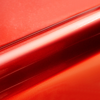 Siser PS Electric Red – film flex thermocollant rouge métallisé pour personnalisation textile