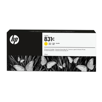 Cartouche d'encre HP 831, encre, Latex, jaune, 775 ml