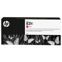 Cartouche d'encre HP 831, encre, Latex, magenta, 775 ml