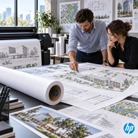 Papier technique HP Special Inkjet Paper pour dessins d'ingénierie et d'architecture