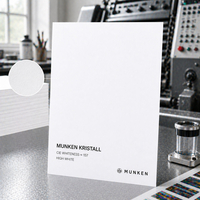 Munken Kristall blanc bouffant mat Vélin 400g/m2 720x1020mm B1+ paquet 50 feuilles