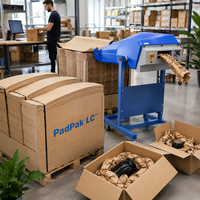 Consommable pour machine de calage Padpak en atelier