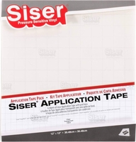 Adhésif de transfert Siser transparent haute force adhérence 75µm 750 mm x 25 m