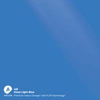 Vinyles coulés Premium Arlon Premium Colour Change 419 Gloss Light Blue brillant FLITE Technology™ 76µm 1524 mm x 25 m