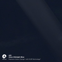 Vinyles coulés Premium Arlon Premium Colour Change 422 Gloss Midnight Blue brillant FLITE Technology™ 80µm 1524 mm x 25 m