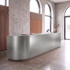 Film décoratif 3M  Di-Noc  ME-904 Brushed silver  Metallic  mat  1220 mm x 50 m