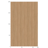 Film décoratif 3M  Di-Noc  DW-1876MT  Dry Wood  spécial mat  1220 mm x 50 m