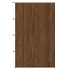 Film décoratif 3M  Di-Noc  DW-1882MT  Dry Wood  spécial mat  1220 mm x 50 m