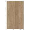 Film décoratif 3M  Di-Noc  DW-1889MT  Dry Wood  spécial mat  1220 mm x 50 m