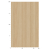 Revêtements décoratifs 3M™ DI-NOC™ Dry Wood, Mate, DW-1993MT, 1220 mm x 50 m