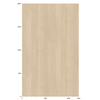 Film décoratif 3M  Di-Noc  DW-2197MT  Dry Wood  spécial mat  1220 mm x 50 m
