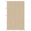 3M Di-Noc Film décoratif d'intérieur Design mat DW-2198MT 230µm  1220 mm x 50 m 7100232134