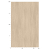 Film décoratif 3M  Di-Noc  DW-2199MT  Dry Wood  spécial mat  1220 mm x 50 m