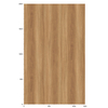 Film décoratif 3M  Di-Noc  DW-2208MT  Dry Wood  mat  1220 mm x 50 m