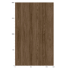 3M Di-Noc Film décoratif d'intérieur Design mat DW-2211MT 230µm  1220 mm x 50 m 7100232119