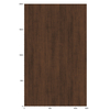 Film décoratif 3M  Di-Noc  DW-2214MT  Dry Wood  mat  1220 mm x 50 m