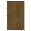 3M Di-Noc Film décoratif d'intérieur PVC DW-2475MT 200µm  1220 mm x 50 m 7100320779