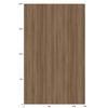 3M Di-Noc Film décoratif d'intérieur PVC FW-1023EX 230µm  1220 mm x 50 m 7100231750