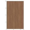 Film décoratif 3M  Di-Noc  FW-1122  Fine Wood  mat  1220 mm x 50 m