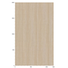 Film décoratif 3M  Di-Noc  FW-1138  Fine Wood  mat  1220 mm x 50 m