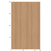 Film décoratif 3M  Di-Noc  FW-1256  Fine Wood  mat  1220 mm x 50 m
