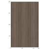 Film décoratif 3M  Di-Noc  FW-1259  Fine Wood  mat  1220 mm x 50 m