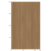Film décoratif 3M  Di-Noc  FW-1272  Fine Wood  mat  1220 mm x 50 m