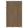 3M Di-Noc Film décoratif d'intérieur PVC FW-1273 230µm  1220 mm x 50 m 7100026729