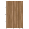 Film décoratif 3M  Di-Noc  FW-1293  Fine Wood  mat  1220 mm x 50 m