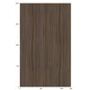 3M Di-Noc Film décoratif d'intérieur PVC FW-1770 230µm  1220 mm x 50 m 7100089049
