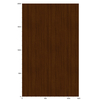 Film décoratif 3M  Di-Noc  FW-232  Fine Wood  mat  1220 mm x 50 m