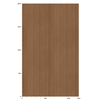 3M Di-Noc Film décoratif d'intérieur PVC FW-236AR 200µm  1220 mm x 25 m 7100154926