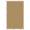 3M Di-Noc Film décoratif d'intérieur PVC FW-2423 200µm  1220 mm x 50 m 7100320911