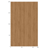 Film décoratif 3M  Di-Noc  PW-2309MT  Premium Wood  spécial mat  1220 mm x 50 m