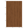 Film décoratif 3M  Di-Noc  PW-2312MT  Premium Wood  spécial mat  1220 mm x 50 m