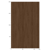 3M Di-Noc Film décoratif d'intérieur Design mat PW-2315MT 230µm  1220 mm x 50 m 7100252362