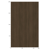 3M Di-Noc Film décoratif d'intérieur PVC PW-2322MT 200µm  1220 mm x 50 m 7100320800