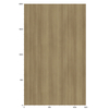 3M Di-Noc Film décoratif d'intérieur PVC PW-2323MT 200µm  1220 mm x 50 m 7100320785