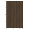 3M Di-Noc Film décoratif d'intérieur PVC PW-2324MT 200µm  1220 mm x 50 m 7100320786