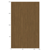 3M Di-Noc Film décoratif d'intérieur PVC PW-2327MT 200µm  1220 mm x 50 m 7100320802