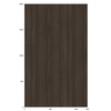 3M Di-Noc Film décoratif d'intérieur EX Série pour l'extérieur WG-1044EX 230µm  1220 mm x 50 m 7100231749