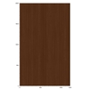 3M Di-Noc Film décoratif d'intérieur PVC WG-1146 230µm  1220 mm x 50 m 7000090791