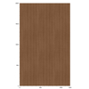 3M Di-Noc Film décoratif d'intérieur PVC WG-1360 230µm  1220 mm x 50 m 7100026781