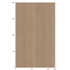Film décoratif 3M  Di-Noc  WG-166  Wood Grain  mat  1220 mm x 50 m