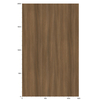 Film décoratif 3M  Di-Noc  WG-1710  Wood Grain  mat  1220 mm x 50 m